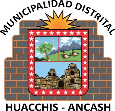 MUNICIPALIDAD DISTRITAL DE HUACCHIS