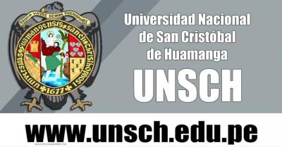 UNIVERSIDAD NACIONAL SAN CRISTOBAL DE HUAMANGA