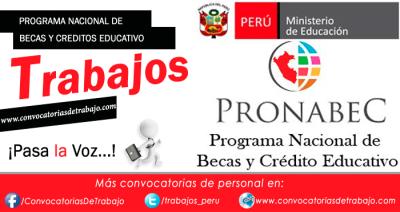 PROGRAMA NACIONAL DE BECAS Y CREDITO EDUCATIVO PROGRAMA NACIONAL DE BECAS Y CREDITO EDUCATIVO
