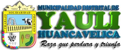 MUNICIPALIDAD DISTRITAL DE YAULI - HUANCAVELICA MUNICIPALIDAD DISTRITAL DE YAULI - HUANCAVELICA