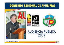 GOBIERNO REGIONAL DE APURIMAC-TRANSPORTES CHANKA