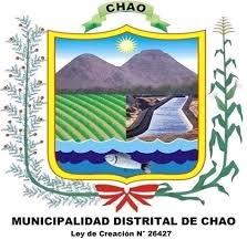 MUNICIPALIDAD DISTRITAL DE CHAO