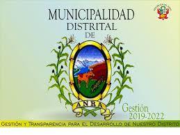 MUNICIPALIDAD DISTRITAL DE ANRA MUNICIPALIDAD DISTRITAL DE ANRA