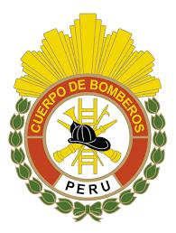CUERPO GENERAL DE BOMBEROS VOLUNTARIOS DEL PERU CUERPO GENERAL DE BOMBEROS VOLUNTARIOS DEL PERU