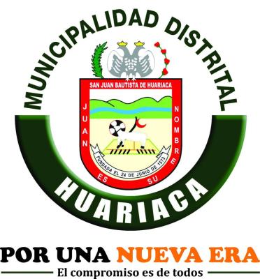 MUNICIPALIDAD DISTRITAL DE HUARIACA